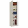 Habitdesign Armario Zapatero Multiusos, Armario Auxiliar, Acabado en Color Blanco Mate, Medidas: 59 cm (Ancho) x 180 cm…