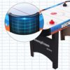 JCCOZ-URG Mesa de Ping Pong Hockey Informal descompresión Air Hockey de Mesa for Adultos de los niños Digital anotador… - Imagen 8